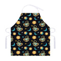 Cute Cartoon Scorpio Pattern Print Adjustable Apron