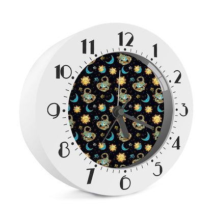 Cute Cartoon Scorpio Pattern Print Alarm Clock