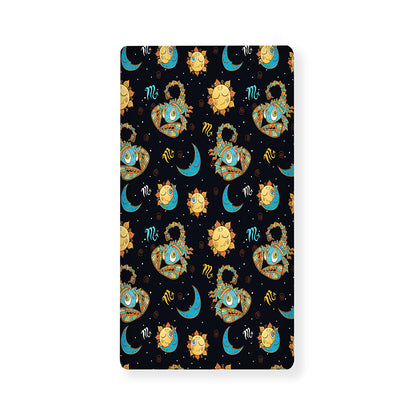 Cute Cartoon Scorpio Pattern Print Baby Crib Sheet