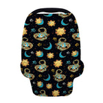 Cute Cartoon Scorpio Pattern Print Baby Seat Cover