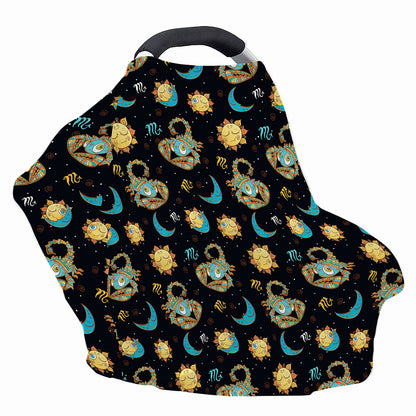 Cute Cartoon Scorpio Pattern Print Baby Seat Cover