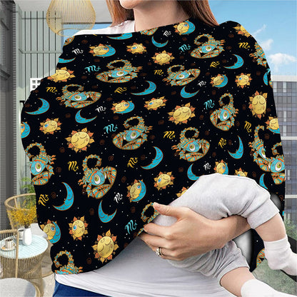 Cute Cartoon Scorpio Pattern Print Baby Seat Cover
