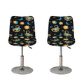 Cute Cartoon Scorpio Pattern Print Bar Stool Covers