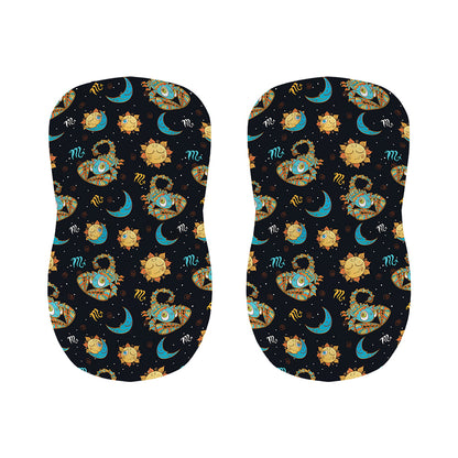 Cute Cartoon Scorpio Pattern Print Bar Stool Covers