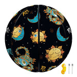 Cute Cartoon Scorpio Pattern Print Basketball