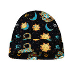 Cute Cartoon Scorpio Pattern Print Beanie