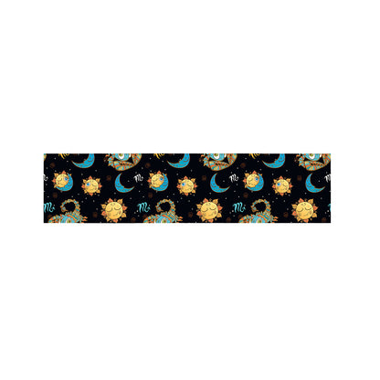 Cute Cartoon Scorpio Pattern Print Bed Runner