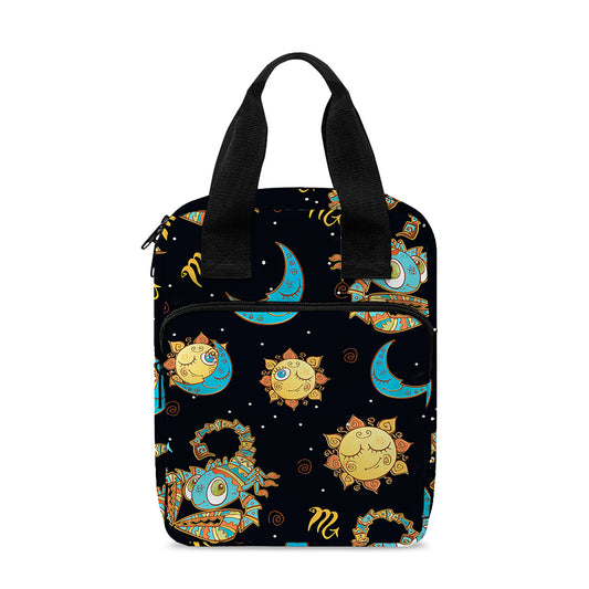 Cute Cartoon Scorpio Pattern Print Bible Tote Bag