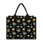 Cute Cartoon Scorpio Pattern Print Canvas Tote Bag