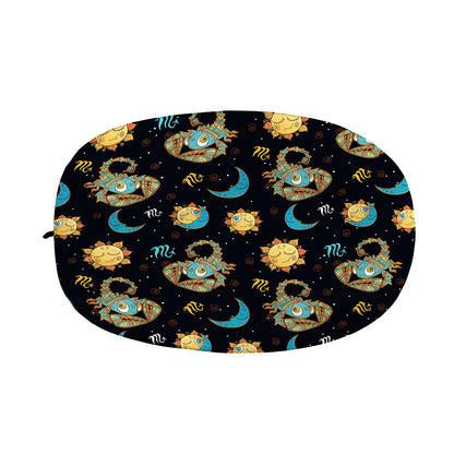 Cute Cartoon Scorpio Pattern Print Car Side Mirror Covers