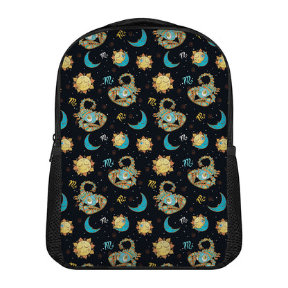 Cute Cartoon Scorpio Pattern Print Casual Backpack