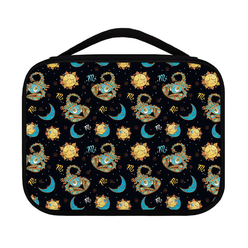 Cute Cartoon Scorpio Pattern Print Classic Bible Case