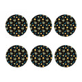 Cute Cartoon Scorpio Pattern Print Coaster Set