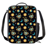 Cute Cartoon Scorpio Pattern Print Crossbody Lunch Bag