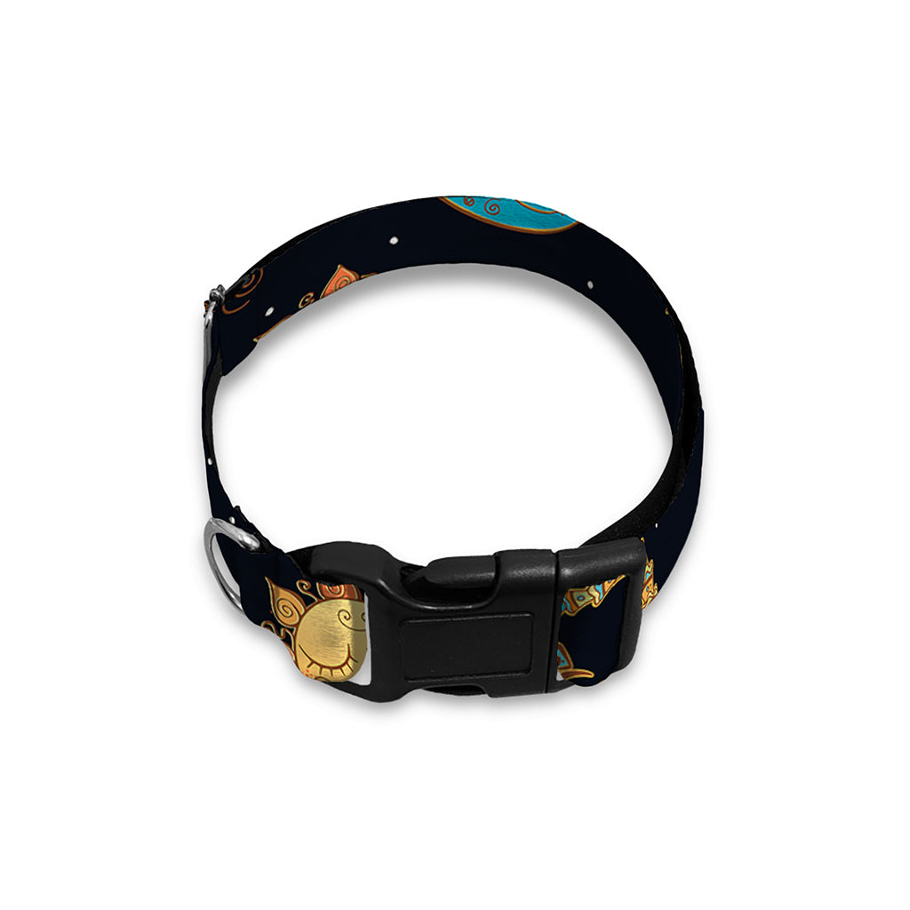 Cute Cartoon Scorpio Pattern Print Dog Collar