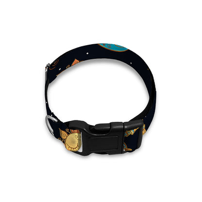 Cute Cartoon Scorpio Pattern Print Dog Collar