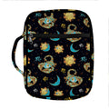 Cute Cartoon Scorpio Pattern Print Front Pocket Bible Bag