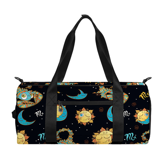 Cute Cartoon Scorpio Pattern Print Gym Bag