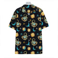 Cute Cartoon Scorpio Pattern Print Hawaiian Shirt