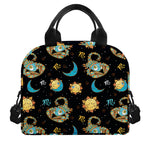 Cute Cartoon Scorpio Pattern Print Insulated Lunch Bag
