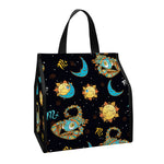 Cute Cartoon Scorpio Pattern Print Insulated Lunch Tote