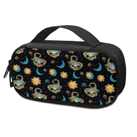 Cute Cartoon Scorpio Pattern Print Insulin Cooler Travel Case