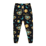 Cute Cartoon Scorpio Pattern Print Jogger Pants