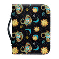 Cute Cartoon Scorpio Pattern Print Leather Bible Cover