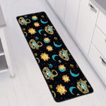 Cute Cartoon Scorpio Pattern Print Long Kitchen Mat