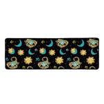 Cute Cartoon Scorpio Pattern Print Long Kitchen Mat