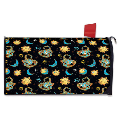 Cute Cartoon Scorpio Pattern Print Mailbox Cover