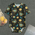 Cute Cartoon Scorpio Pattern Print Men's Bodysuit
