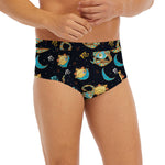 Cute Cartoon Scorpio Pattern Print Men's Briefs