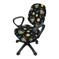 Cute Cartoon Scorpio Pattern Print Office Chair Cover