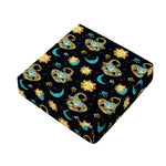 Cute Cartoon Scorpio Pattern Print Outdoor Seat Cushion Cover