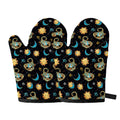 Cute Cartoon Scorpio Pattern Print Oven Mitts