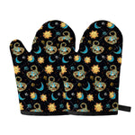 Cute Cartoon Scorpio Pattern Print Oven Mitts