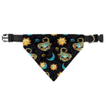 Cute Cartoon Scorpio Pattern Print Over The Collar Dog Bandana
