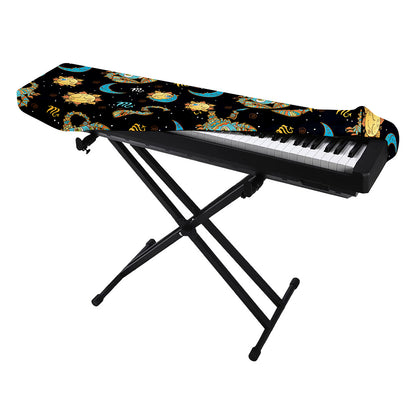 Cute Cartoon Scorpio Pattern Print Piano Keyboard Cover