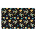 Cute Cartoon Scorpio Pattern Print Polyester Doormat