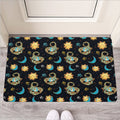 Cute Cartoon Scorpio Pattern Print Rubber Doormat