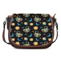 Cute Cartoon Scorpio Pattern Print Saddle Bag