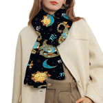 Cute Cartoon Scorpio Pattern Print Scarf