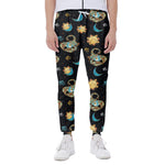 Cute Cartoon Scorpio Pattern Print Scuba Joggers