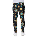 Cute Cartoon Scorpio Pattern Print Scuba Joggers
