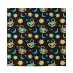 Cute Cartoon Scorpio Pattern Print Silk Bandana