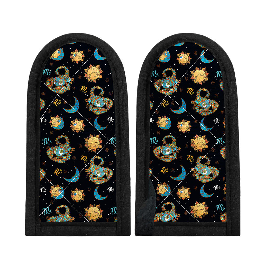 Cute Cartoon Scorpio Pattern Print Skillet Handle Cover