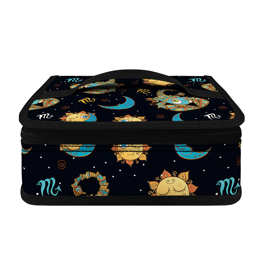 Cute Cartoon Scorpio Pattern Print Small Lunch Bag