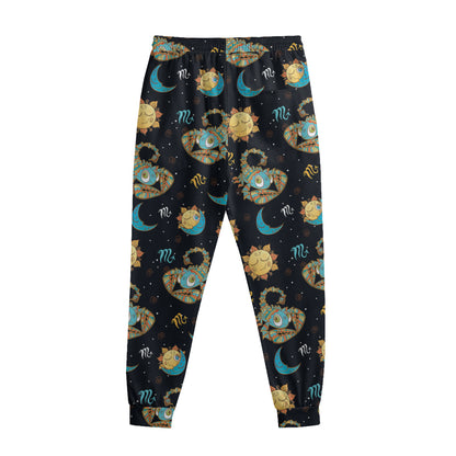 Cute Cartoon Scorpio Pattern Print Sweatpants