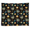 Cute Cartoon Scorpio Pattern Print Tapestry